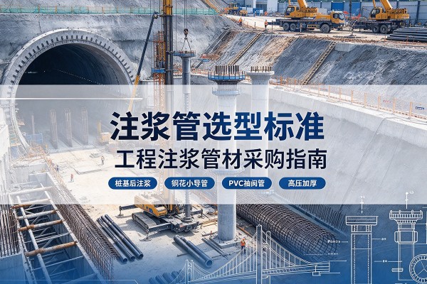 政和注浆管选型标准
